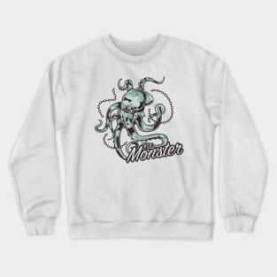 Cthulhu Sea Monster Octopus Mythology Creature Kraken Crewneck Sweatshirt